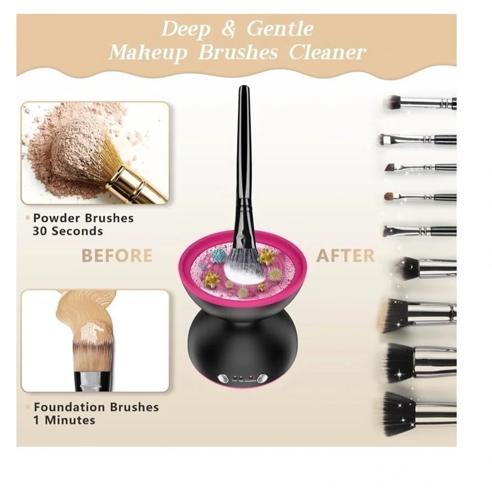 Electric Makeup Brush Cleaner Machine New In Box